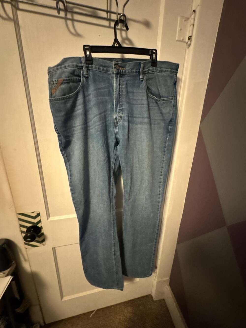 Ariat Men's Blue Denim Jeans